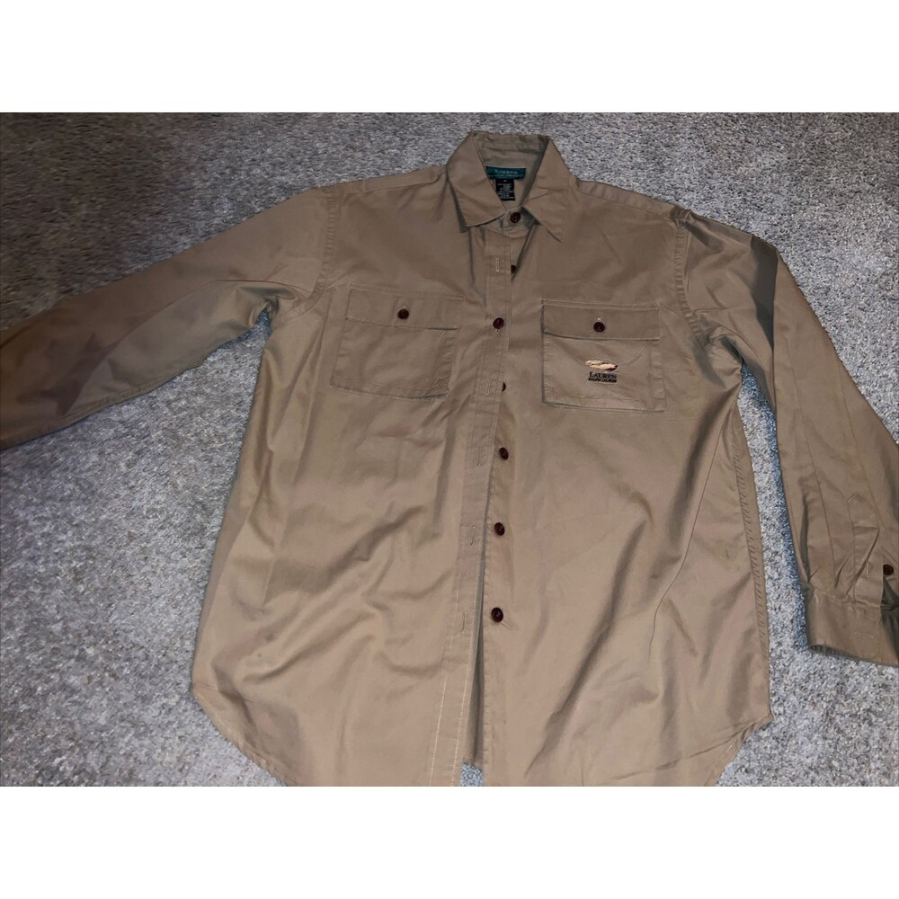 Ralph Lauren pheasant Logo Hunt long sleeve button shirt Men's Small Soft